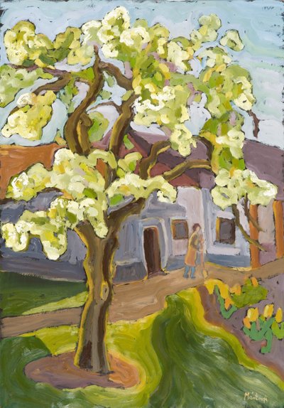 Blühender Birnbaum, 2008 von Marta Martonfi Benke